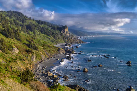 sea shore nature coastline HD Desktop Wallpaper | Background Image