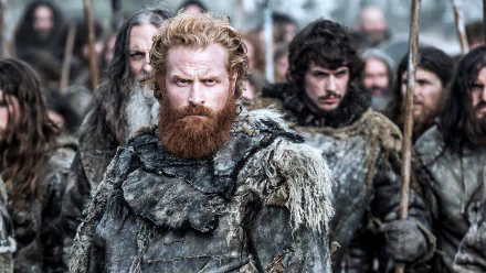 Kristofer Hivju as Tormund Giantsbane in Game of Thrones, featured in a high-definition PC desktop wallpaper background.