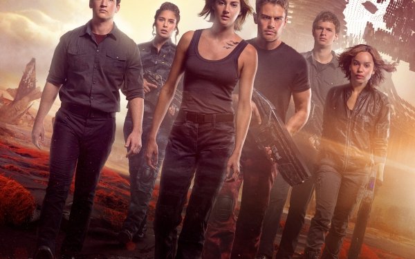Movie The Divergent Series: Allegiant Tris Shailene Woodley Four Theo James Peter Miles Teller Caleb Ansel Elgort HD Wallpaper | Background Image