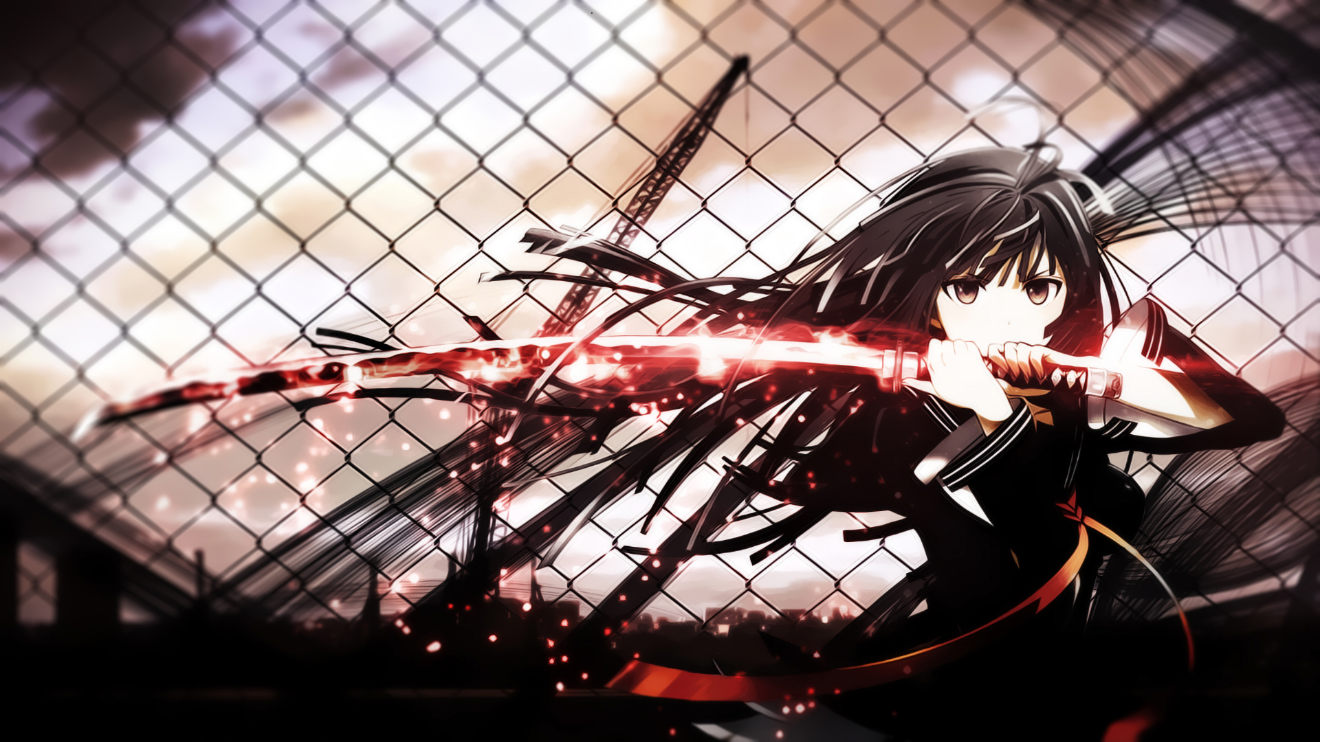 Anime Black Bullet HD Wallpaper by PressureDeath