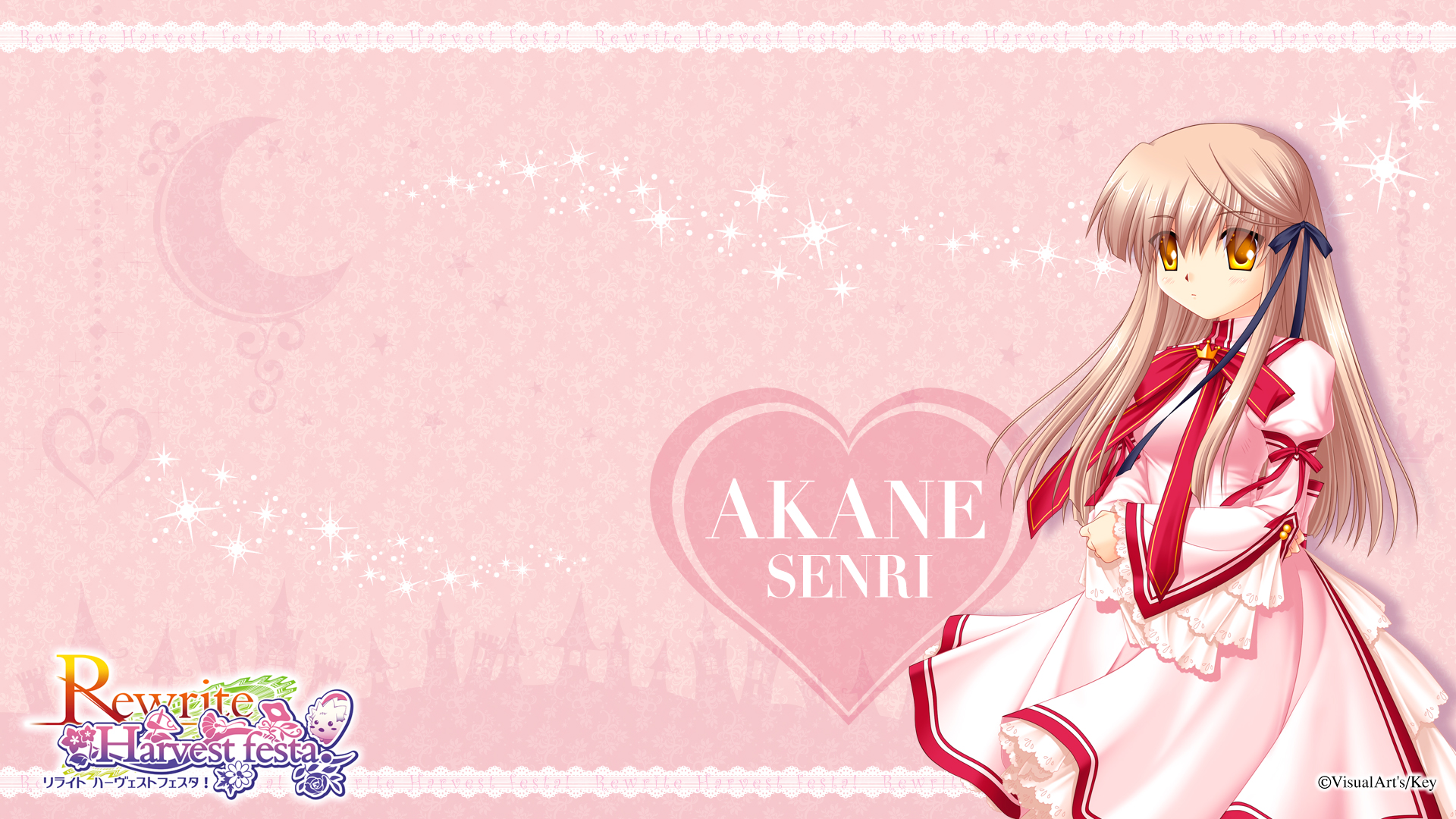 Download Akane Senri Anime Rewrite HD Wallpaper