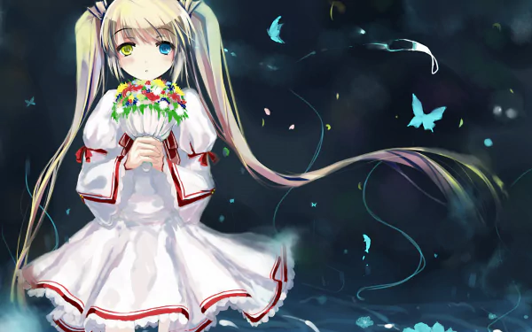Shizuru Nakatsu Anime Rewrite HD Desktop Wallpaper | Background Image