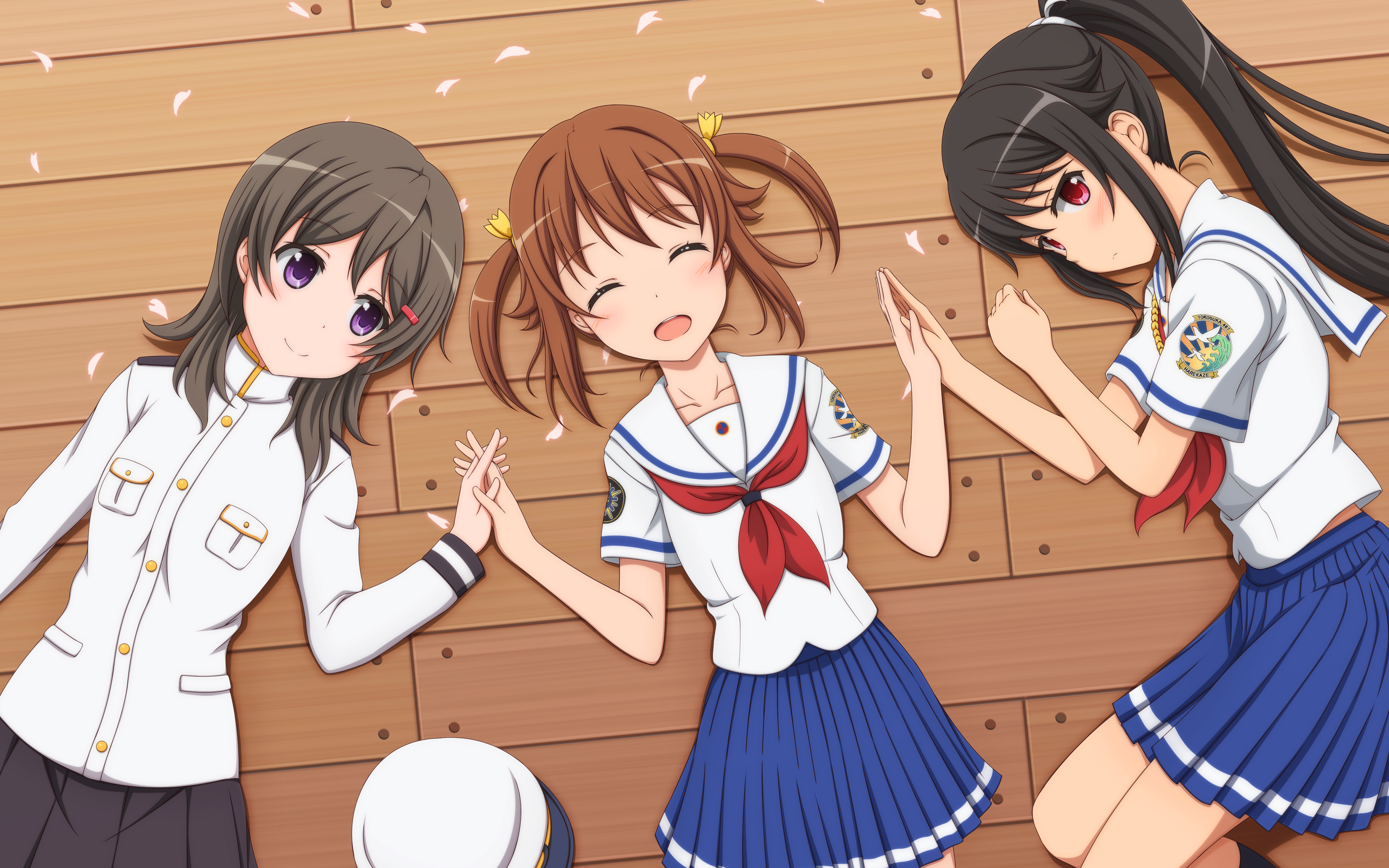 Anime High School Fleet HD Wallpaper | Background Image