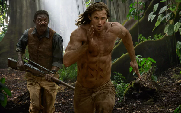 Samuel L. Jackson Tarzan Alexander Skarsgård movie The Legend of Tarzan HD Desktop Wallpaper | Background Image