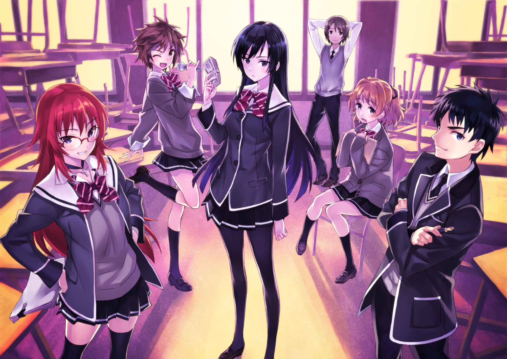 Anime Girls Beyond the Wasteland HD Wallpaper | Background Image