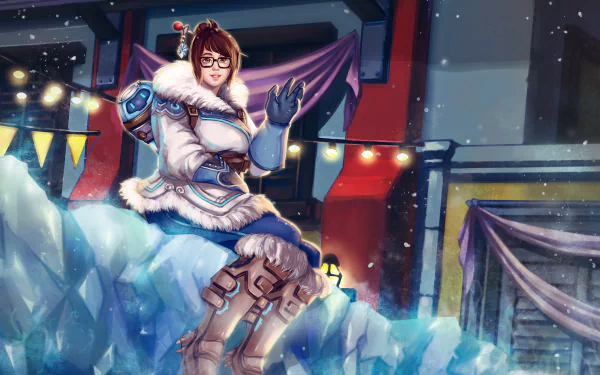 Mei (Overwatch) video game Overwatch HD Desktop Wallpaper | Background Image