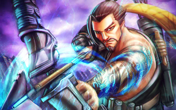 Hanzo (Overwatch) video game Overwatch HD Desktop Wallpaper | Background Image