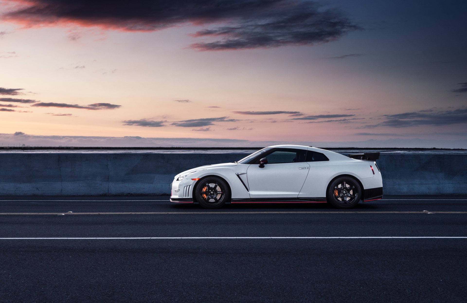 Download Car Supercar White Car Nissan Nissan GT-R Vehicle Nissan GT-R Nismo HD Wallpaper