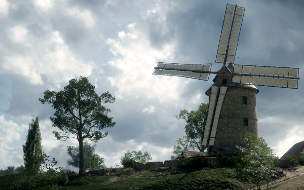 Video Game Battlefield 1 Battlefield Windmill HD Wallpaper | Background Image