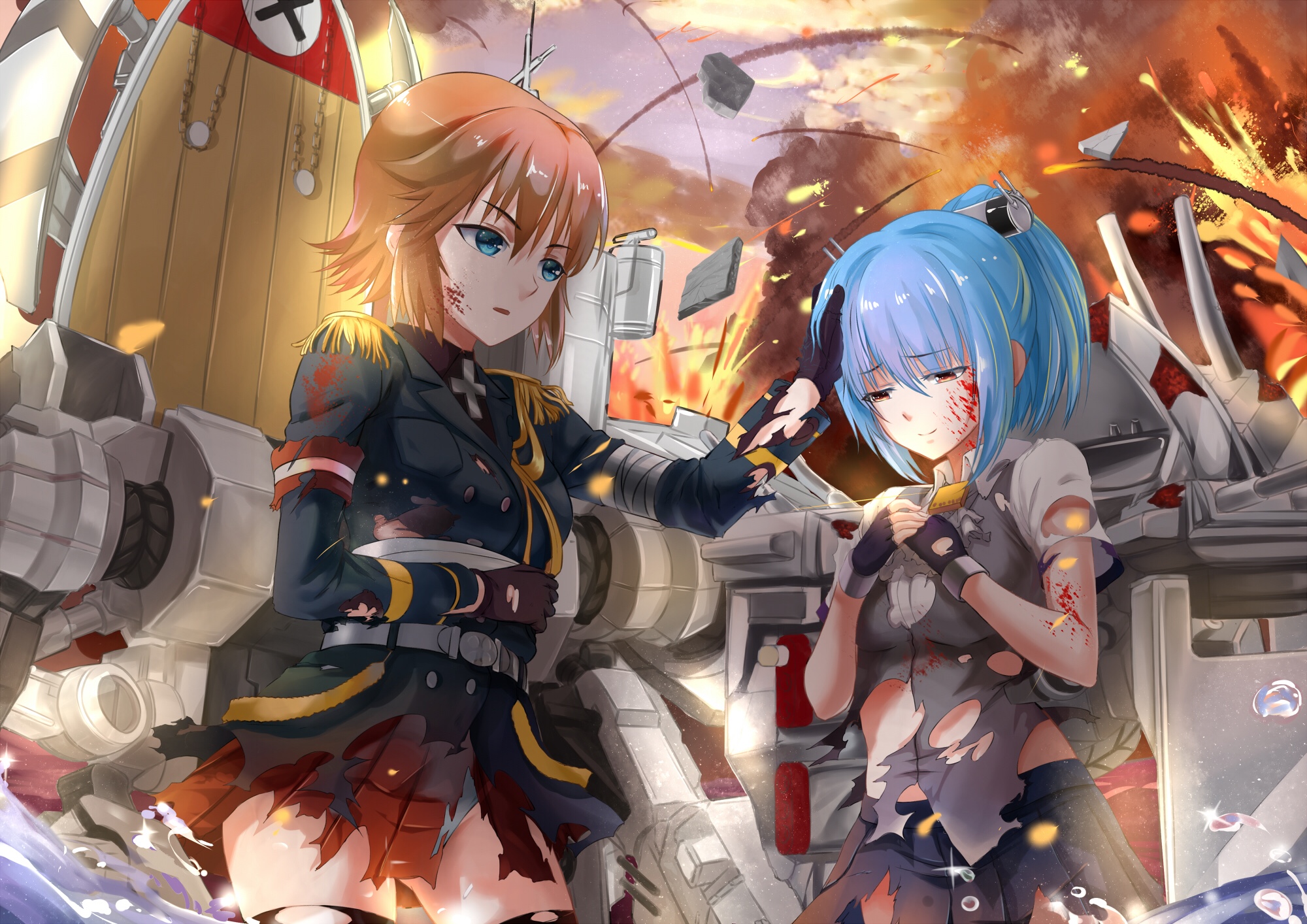 Anime Warship Girls HD Wallpaper by Shan-n