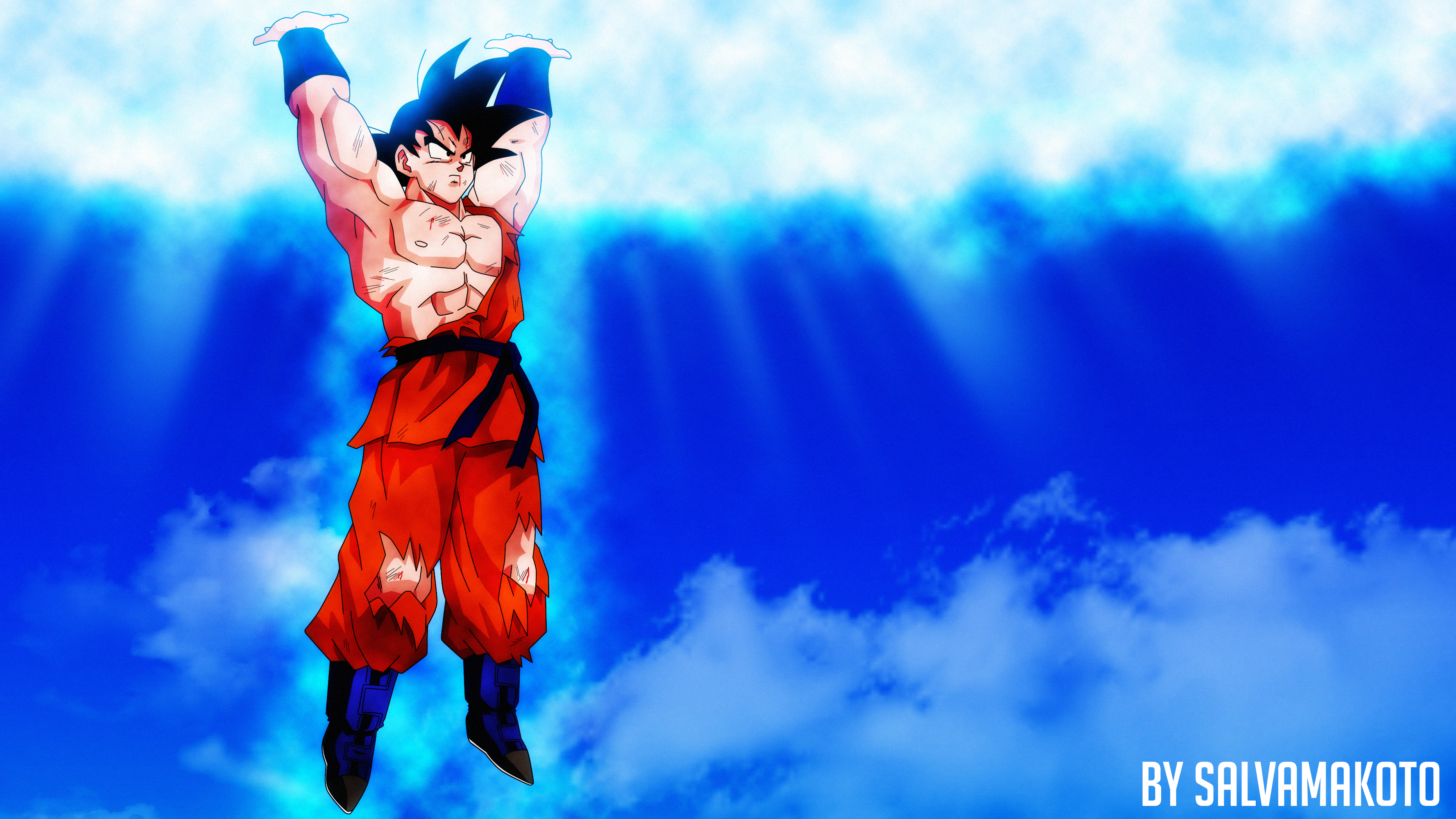 spirit bomb wallpaper