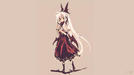 ribbon Anime Original HD Desktop Wallpaper | Background Image