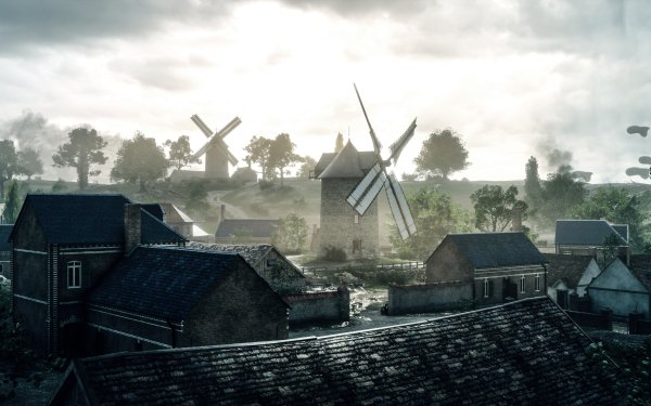 Video Game Battlefield 1 Battlefield Windmill HD Wallpaper | Background Image