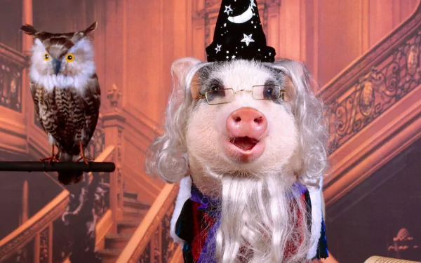 Pigs dressed in clothes