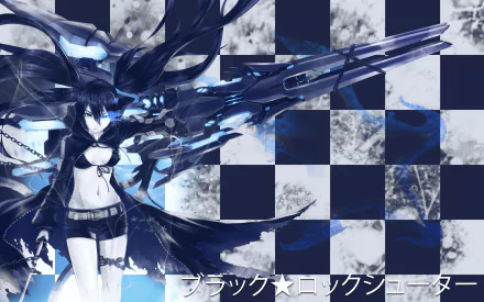 Mato Kuroi Anime Black Rock Shooter HD Desktop Wallpaper | Background Image