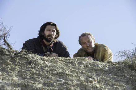 Daario Naharis Jorah Mormont Michiel Huisman Iain Glen TV Show Game Of Thrones HD Desktop Wallpaper | Background Image