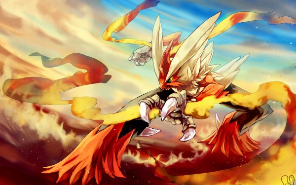 Anime Pokémon Blaziken Mega Blaziken HD Wallpaper | Background Image