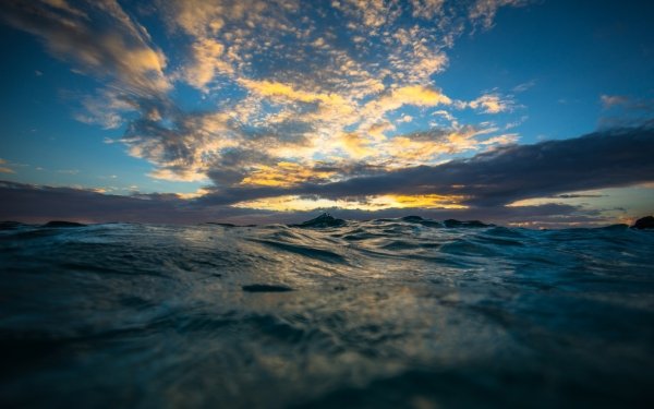 Nature Ocean Wave Sea Cloud Depth Of Field HD Wallpaper | Background Image