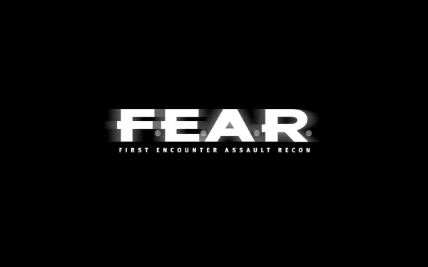 logo video game Fear HD Desktop Wallpaper | Background Image
