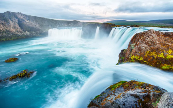  Godafoss Waterfall in Iceland