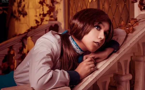 Elizabeth (Bioshock Infinite) Bioshock Infinite woman cosplay HD Desktop Wallpaper | Background Image