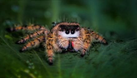 macro spider Animal jumping spider HD Desktop Wallpaper | Background Image