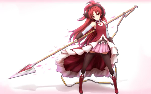 Kyōko Sakura Anime Puella Magi Madoka Magica HD Desktop Wallpaper | Background Image