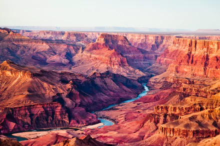 nature USA Arizona landscape desert river canyon grand canyon HD Desktop Wallpaper | Background Image