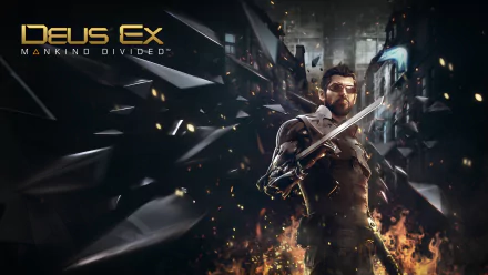 Adam Jensen video game Deus Ex: Mankind Divided HD Desktop Wallpaper | Background Image