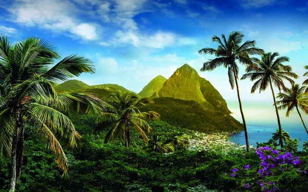  St Lucia in the Caribbean