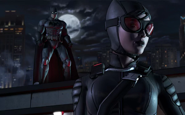 Selina Kyle Catwoman Bruce Wayne Batman video game Batman - The Telltale Series HD Desktop Wallpaper | Background Image