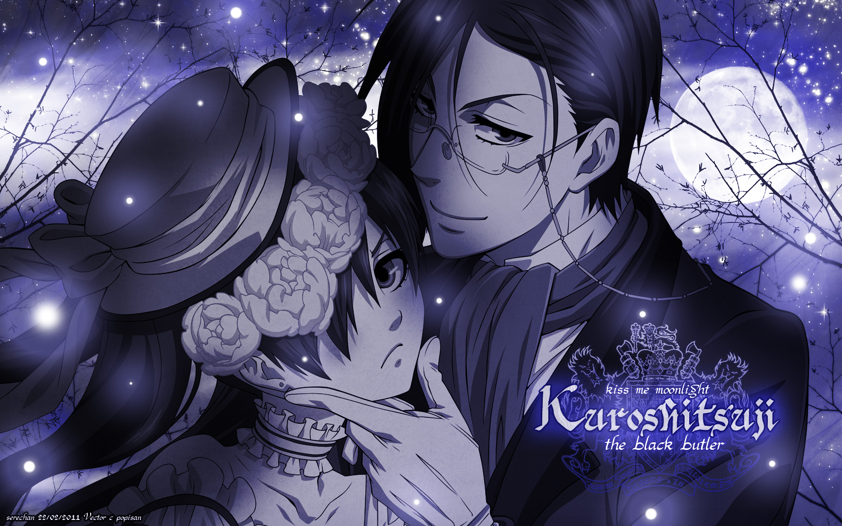 Download free Black Butler Purple Art Ciel Wallpaper - MrWallpaper.com