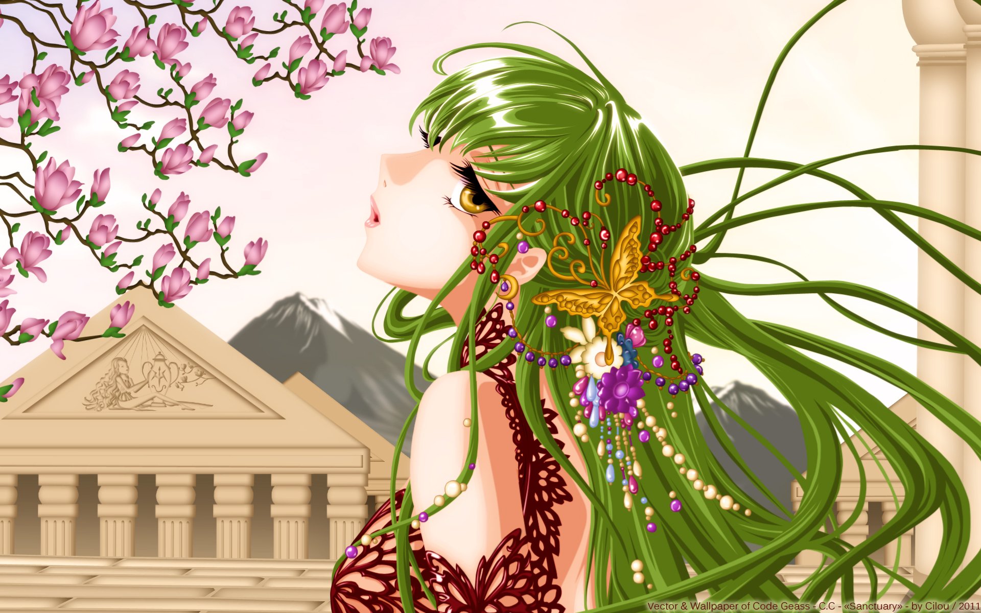 Download C.C. (Code Geass) Anime Code Geass HD Wallpaper