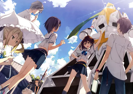 Kaito Yashio Anime Robotics;Notes HD Desktop Wallpaper | Background Image