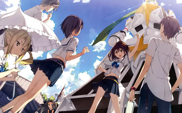 Kaito Yashio Anime Robotics;Notes HD Desktop Wallpaper | Background Image