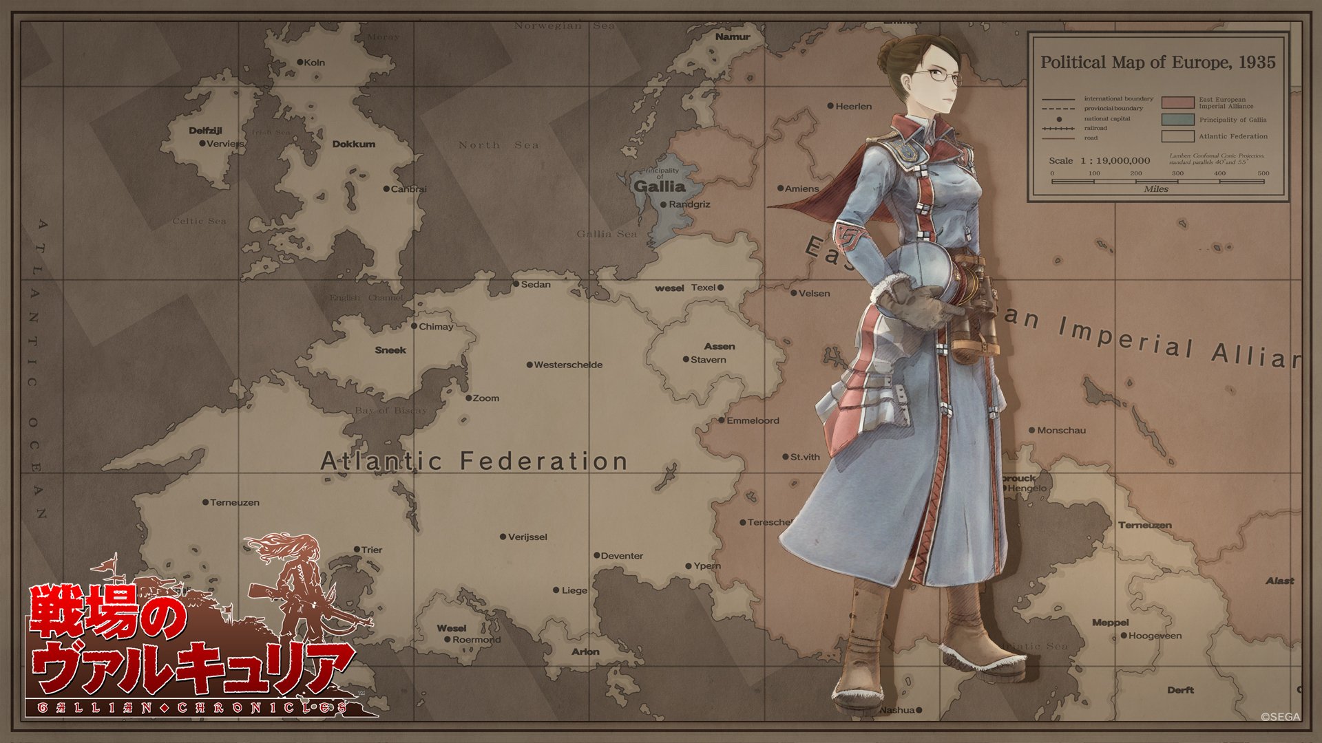 Download Video Game Valkyria Chronicles HD Wallpaper