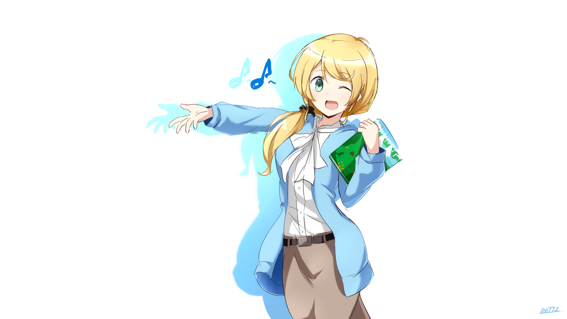 Download Ellen Baker Anime New Horizon HD Wallpaper