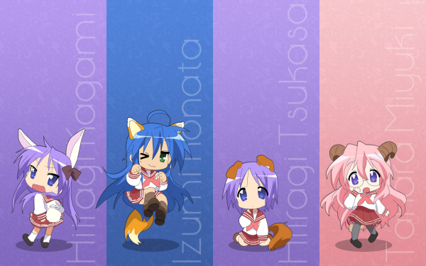 Anime Lucky Star HD Wallpaper | Background Image
