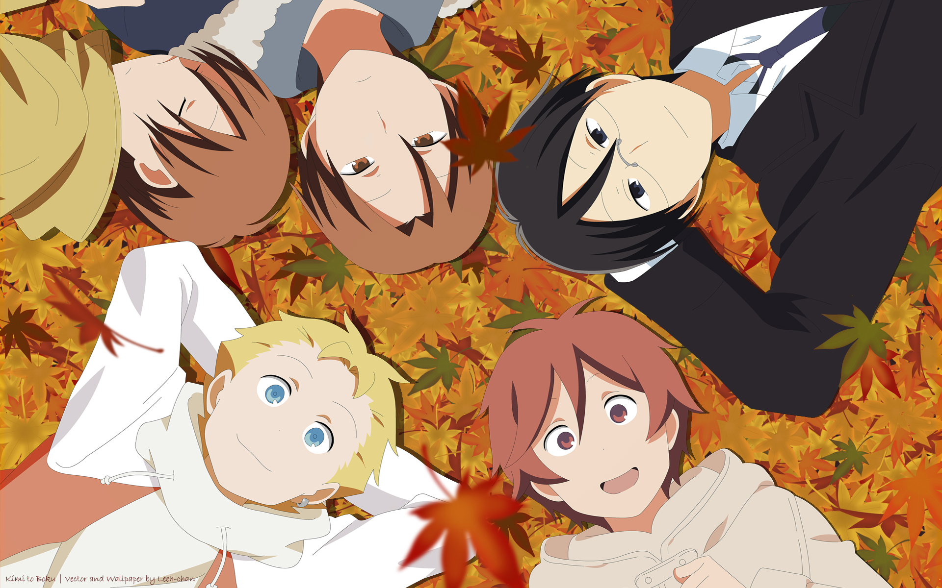 Anime Kimi to Boku HD Wallpaper | Background Image
