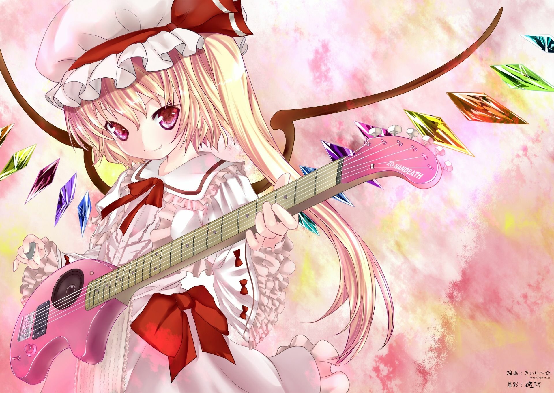 Download Flandre Scarlet Anime Touhou HD Wallpaper