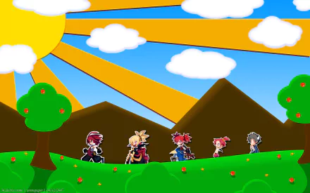 video game Disgaea 2: Cursed Memories HD Desktop Wallpaper | Background Image