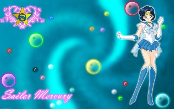 Anime Sailor Moon Sailor Mercury HD Wallpaper | Background Image