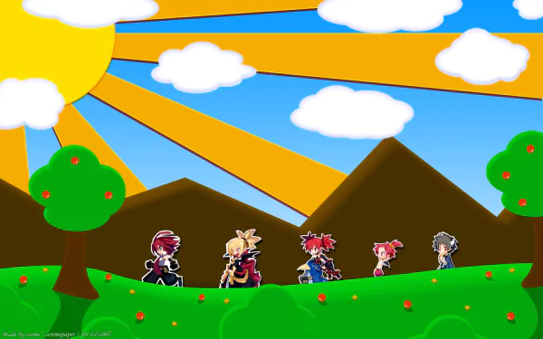 video game Disgaea 2: Cursed Memories HD Desktop Wallpaper | Background Image