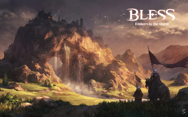 video game Bless Online HD Desktop Wallpaper | Background Image