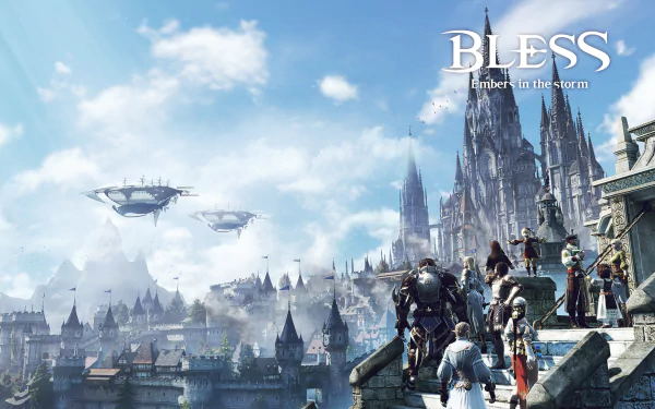 video game Bless Online HD Desktop Wallpaper | Background Image