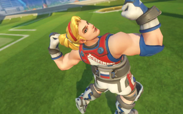 Zarya (Overwatch) video game Overwatch HD Desktop Wallpaper | Background Image