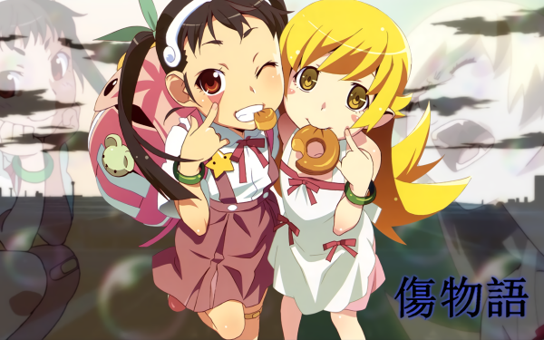 Anime Monogatari (Series) Shinobu Oshino Mayoi Hachikuji HD Wallpaper | Background Image