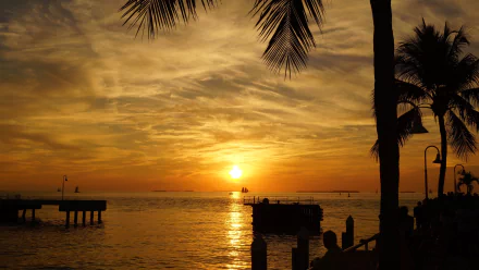 Sunset in Key West Florida by skeeze