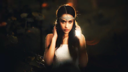 brown eyes brunette woman model HD Desktop Wallpaper | Background Image