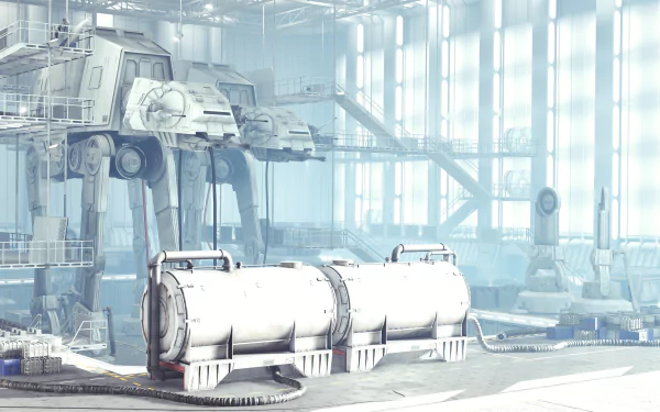 AT-AT Walker video game Star Wars Battlefront (2015) HD Desktop Wallpaper | Background Image